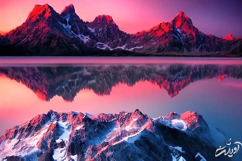 تصاویری از مناظری که هوش مصنوعی خلق کرده است